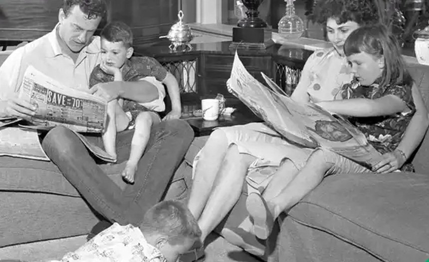 Jenny Lee Arness and Her Siblings