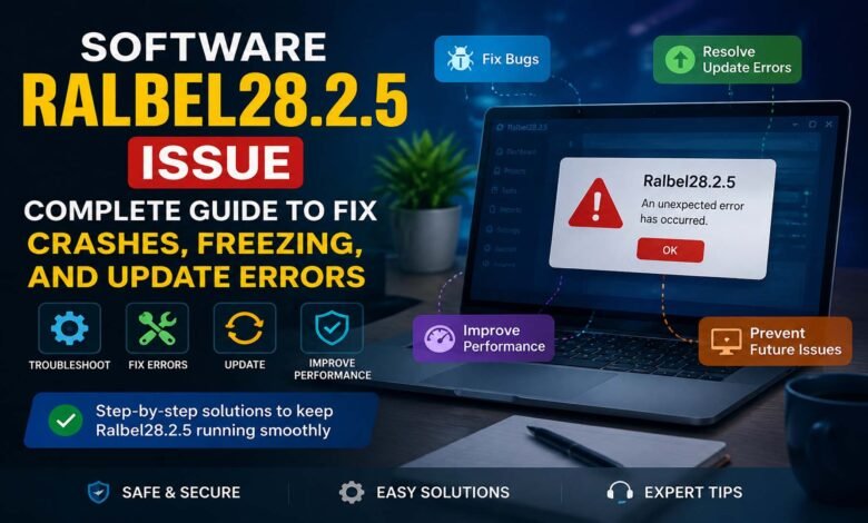 software ralbel28.2.5 issue