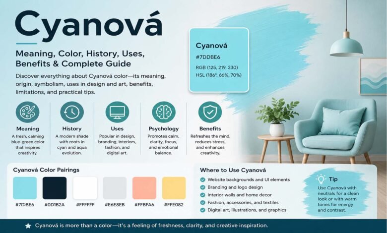 Cyanová
