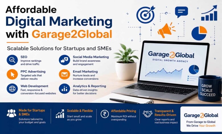 Affordable Digital Marketing with Garage2Global