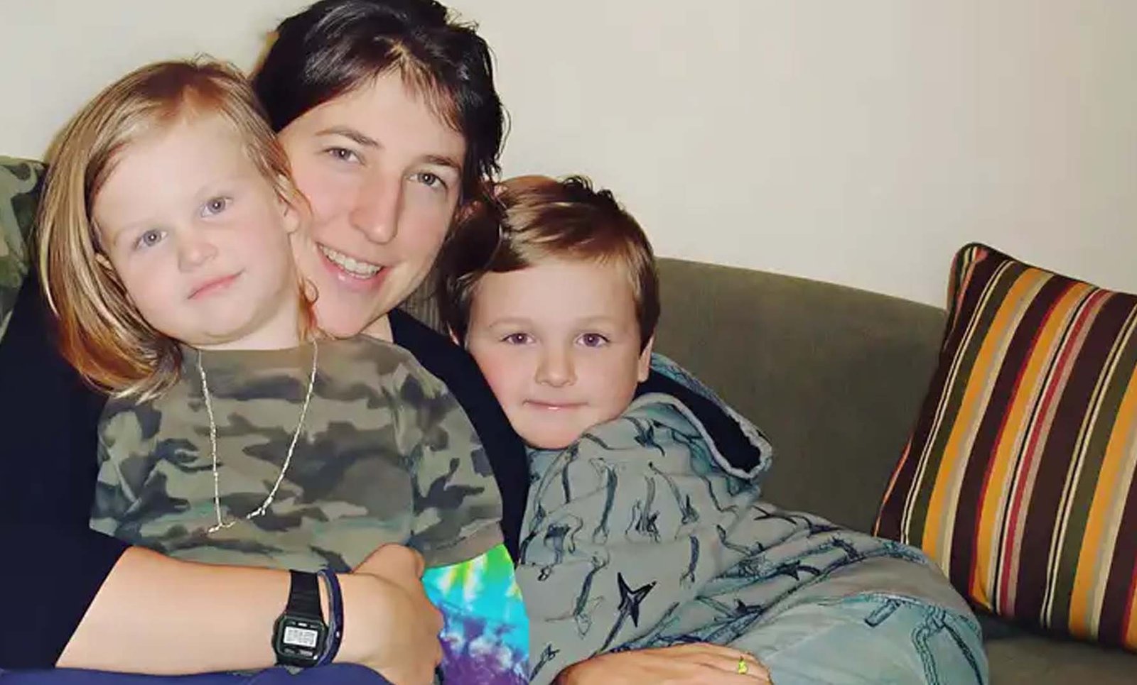 His Mother, Mayim Bialik