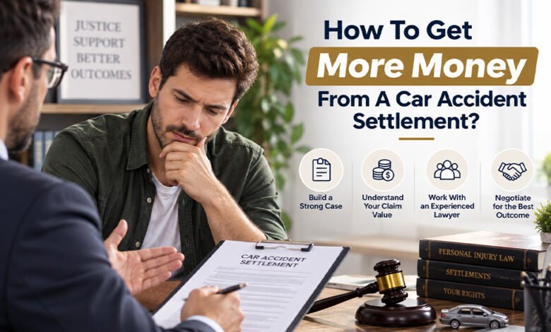How To Get More Money From A Car Accident Settlement?