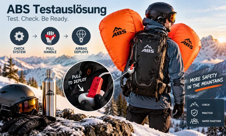 ABS Testauslösung Guide: How to Test an Avalanche Airbag Safely