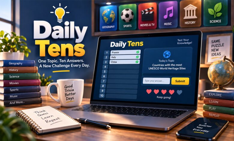 What Is Daily Tens? Complete Guide to the Daily Trivia Game