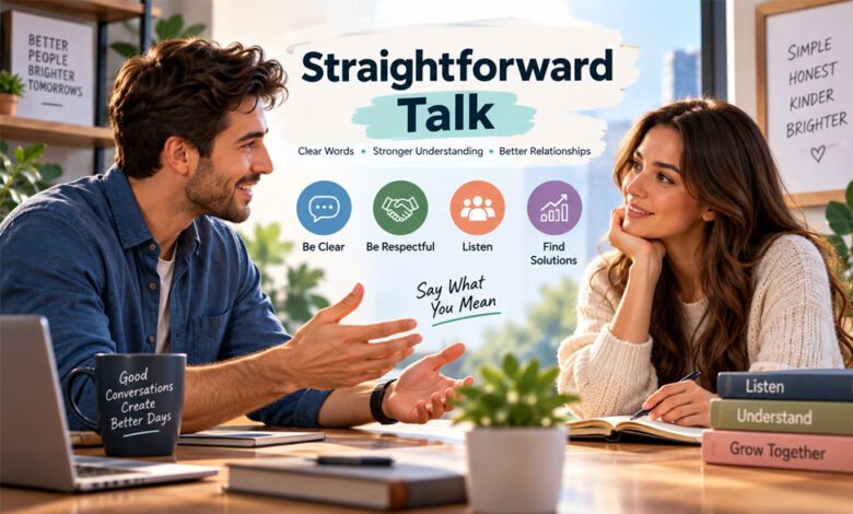 Straightforward Talk: Complete Guide to Honest and Respectful Communication