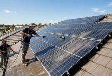 How often do solar panels need to be cleaned?
