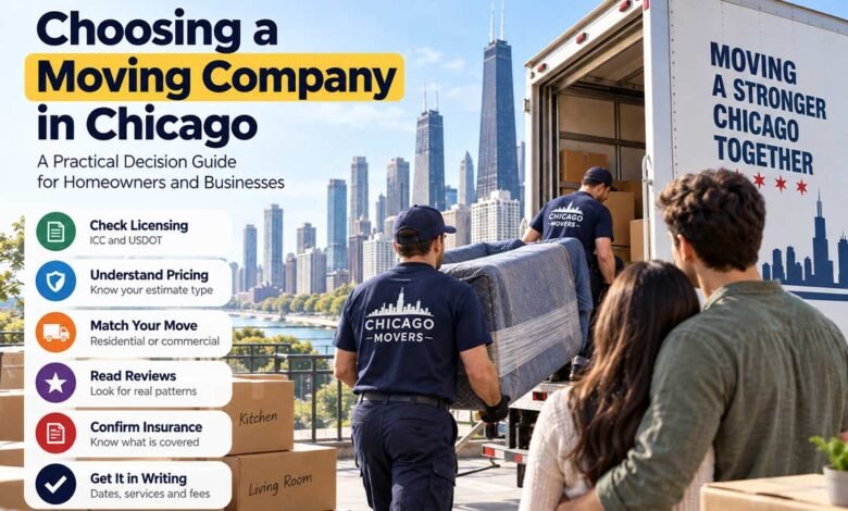 Choosing a Moving Company in Chicago: A Practical Decision Guide for Homeowners and Businesses