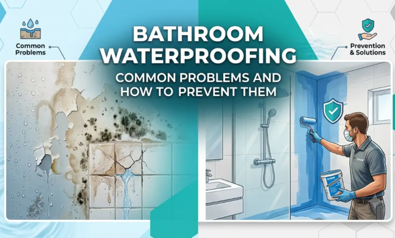 Bathroom Waterproofing: Common Problems and Prevention Tips