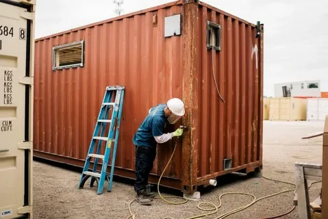 Modifying Commercial Shipping Containers