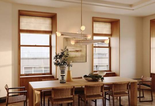 Placement Rules for Designer Linear Lighting Over Dining Tables