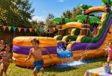 Planning the Perfect Outdoor Celebration With a Water Slide
