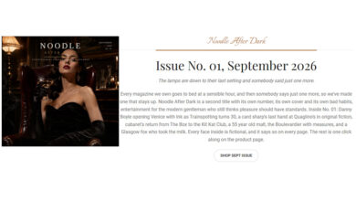 The Boulevardier Was Named After A Magazine, And Noodle After Dark Puts One Back In Your Hand