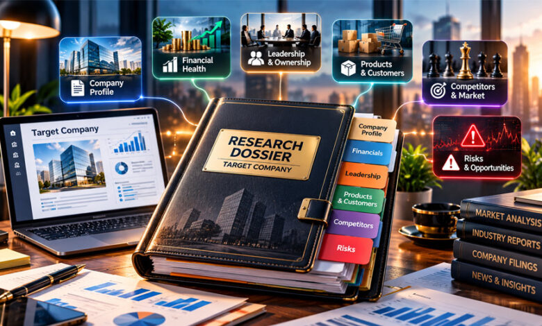 Research Dossier for Target Company: A Beginner’s Guide to Business Research