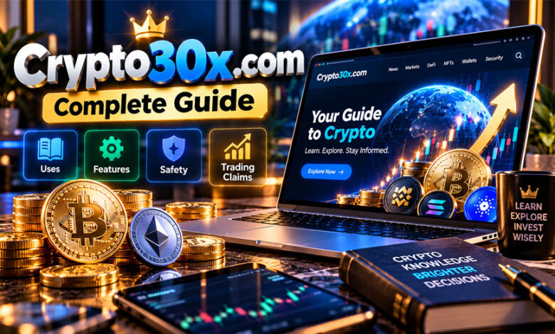 Crypto30x.com Complete Guide: Uses, Features, Safety, and Trading Claims