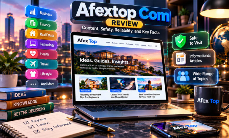 Afextop Com Review: Content, Safety, Reliability, and Key Facts