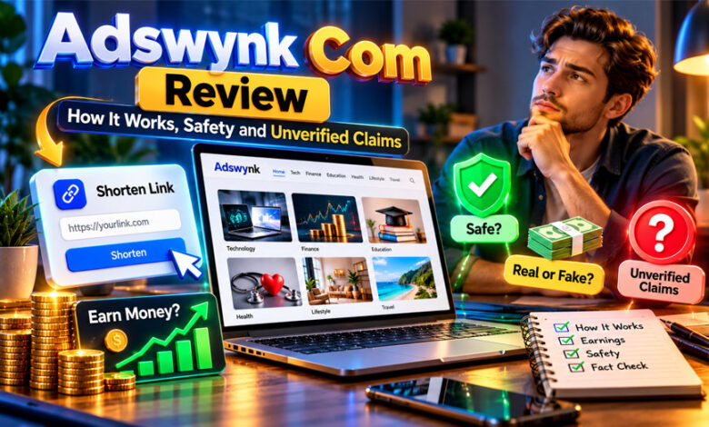 Adswynk Com Review: How It Works, Safety, and Unverified Claims