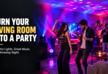 How to Turn Your Living Room into a Party Space for One Night