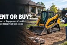 Renting or Buying a Mini Track Loader: A Checklist for Landscaping Businesses